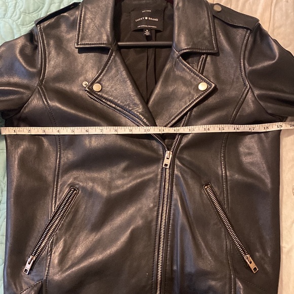 LUCKY Leather Moto Jacket - Picture 13 of 16